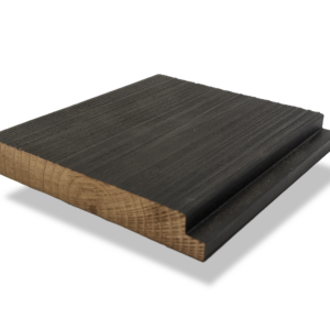 Naaldhout Thermowood z-profiel zwart, geborsteld Essen, Houthandel Van Den Berg